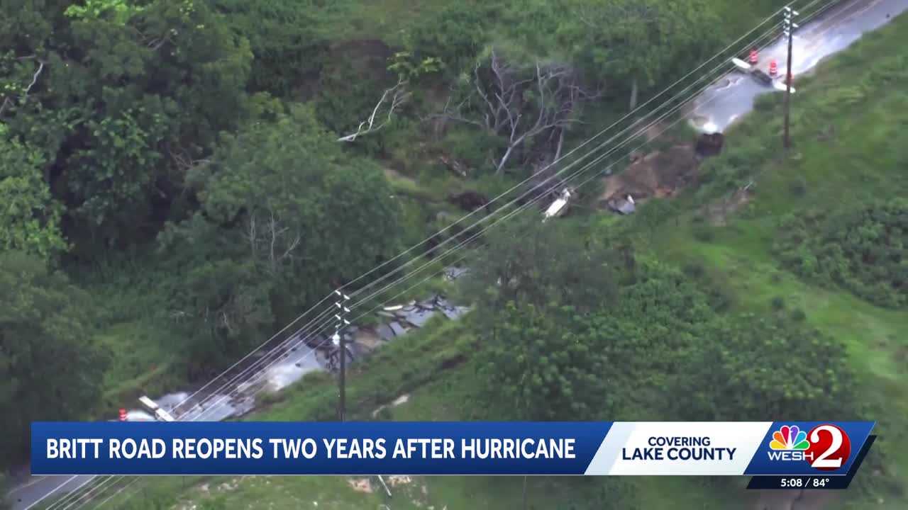 Lake County road reopens two years after Hurricane Milton washout — WESH 2 Orlando, Fleming Island Community news