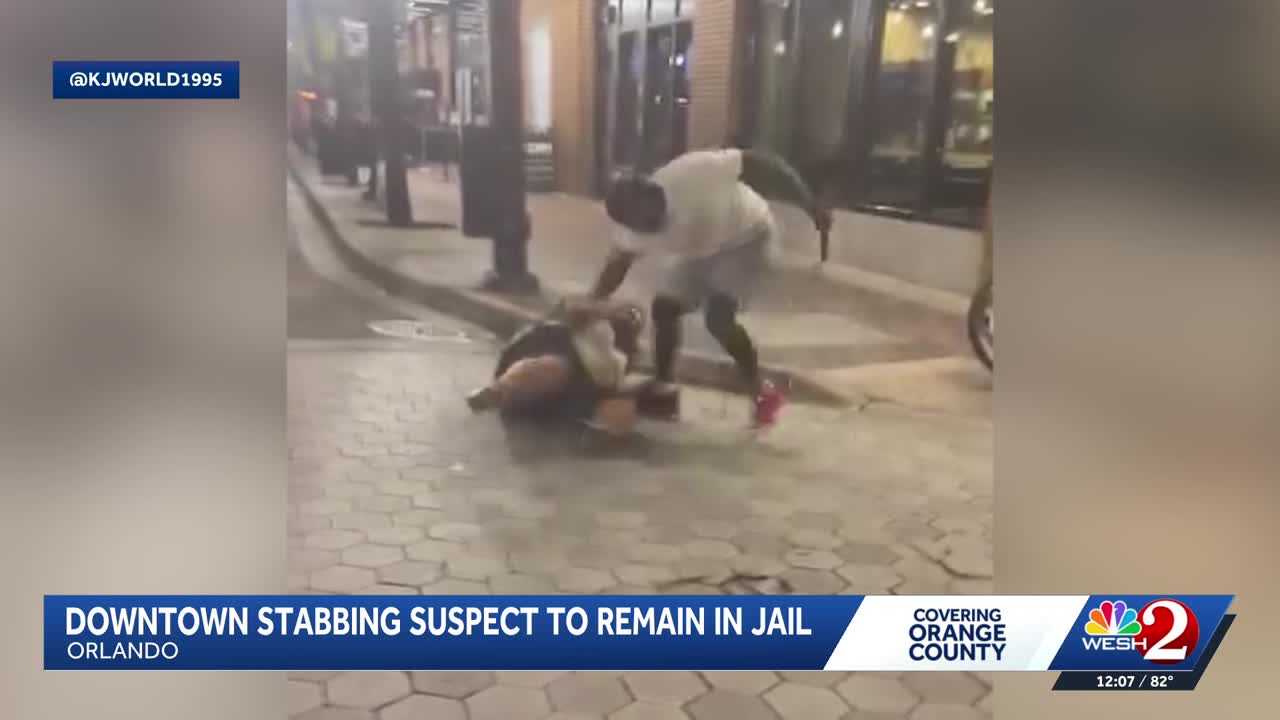 Downtown Orlando stabbing suspect ordered to remain in jail without bond — WESH 2 Orlando, Fleming Island Business news