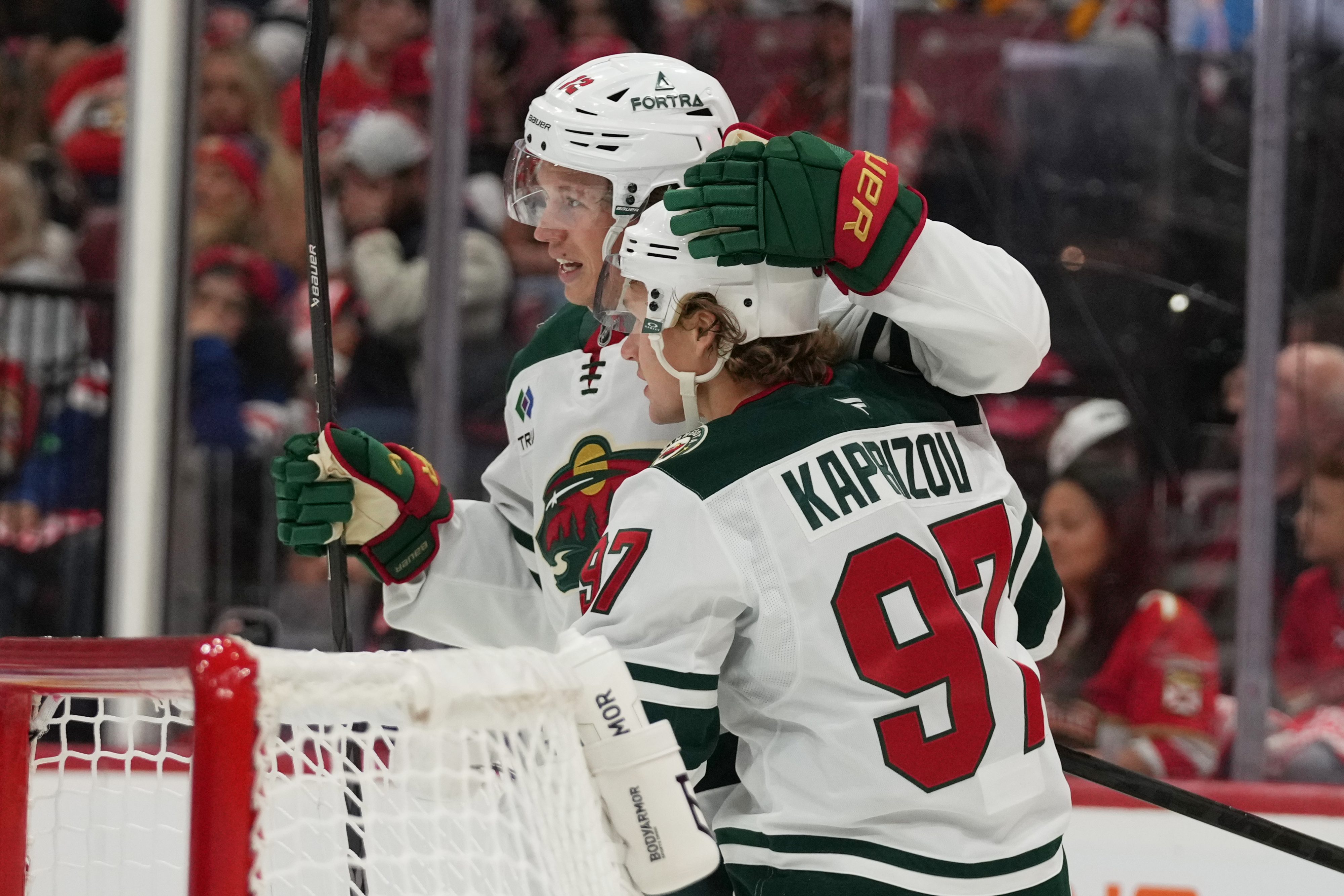 Kaprizov has 4-point night, Wild top Panthers 4-1 to spoil Florida’s home opener — KFGO