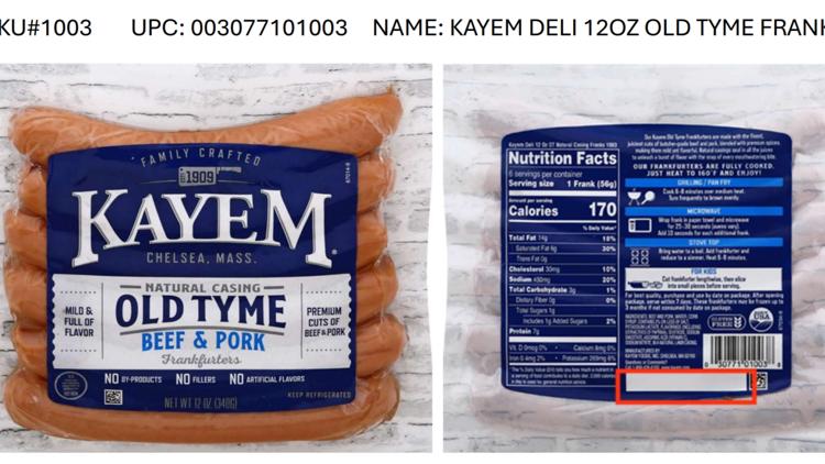 More than 1.5M pounds of meat and poultry recalled due to 'possible temperature abuse' — First Coast News Business JAX, Fleming Island Business news