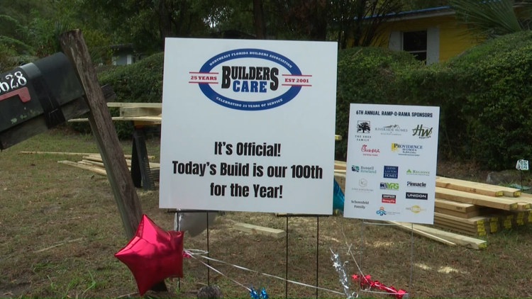 Builders Care builds 100th accessibility ramp of the year for Jacksonville family — Fleming Island Community news