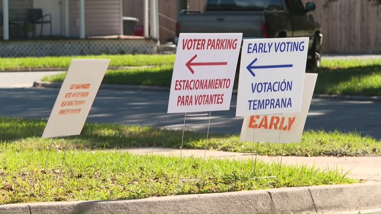 Duval County voters share priorities as early Midterms voting kicks off — First Coast News Local, Fleming Island Community news