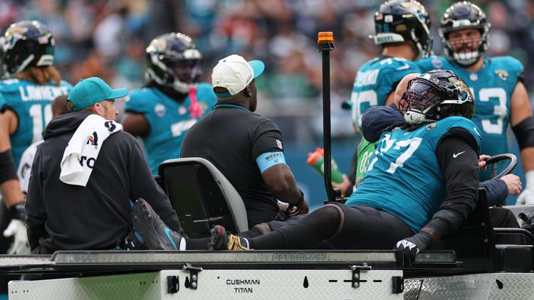 Anton Harrison injury update: Jaguars OL reportedly to miss rest of year — First Coast News Sports JAX, Fleming Island Sports news