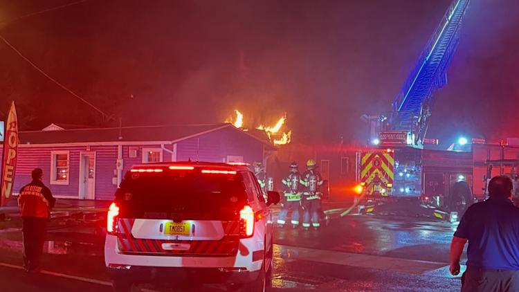 No injuries reported after large building fire at St. Augustine golf cart business — First Coast News Local, Fleming Island Business news