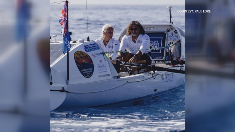 Retired Marine rows across Atlantic Ocean to support veterans through K9s For Warriors — First Coast News Local