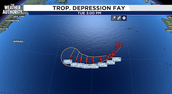 Fay Weakens To Tropical Depression Off Atlantic — News4JAX Local, Fleming Island Community news