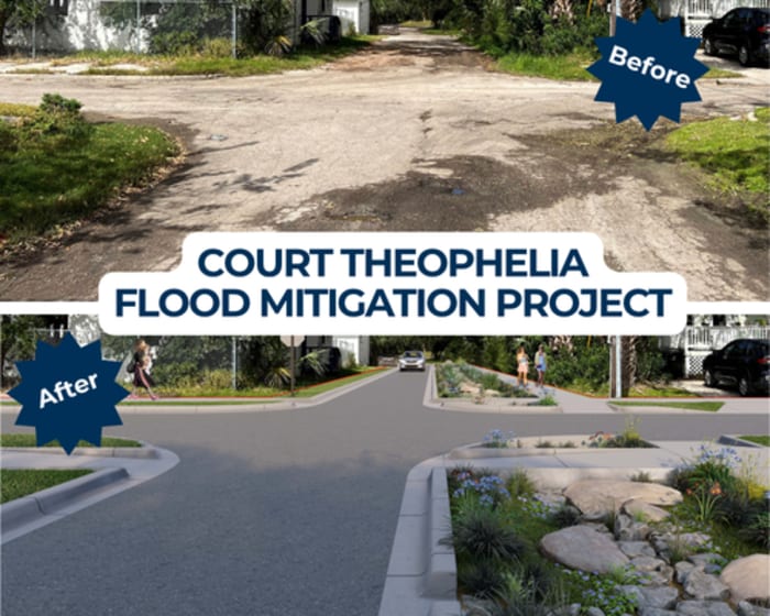 St. Augustine to celebrate completion of Court Theophelia flood mitigation project — News4JAX Local, Fleming Island Community news