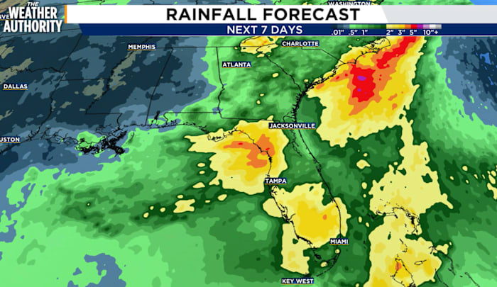 Slow-moving storms bring flood threat to our area early this week — News4JAX Local, Fleming Island Community news