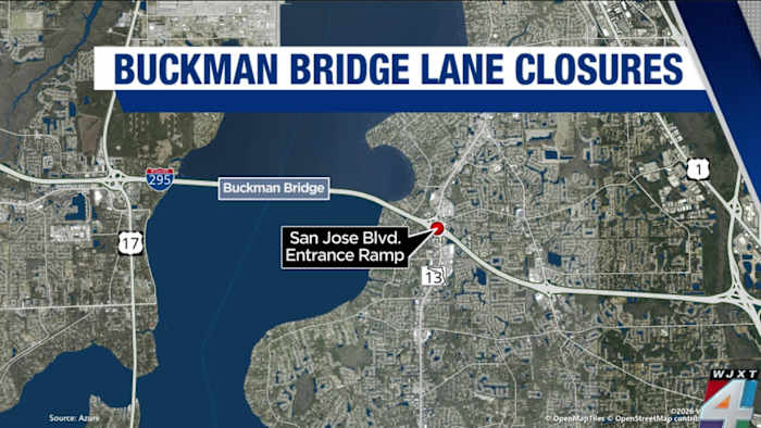 FDOT apologizing in advance for second weekend of Buckman Bridge lane closures in a row — News4JAX Local, Fleming Island Community news