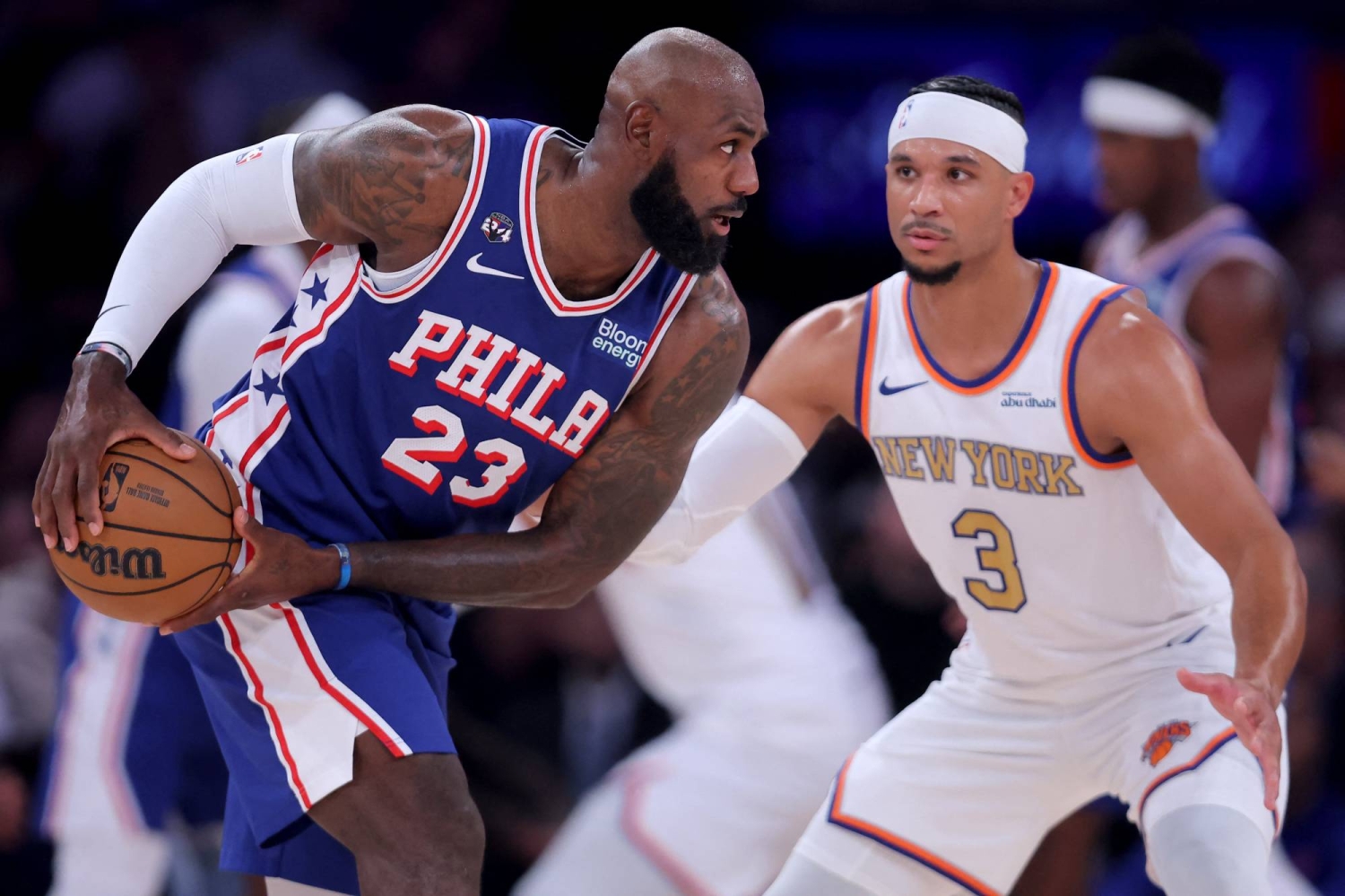  LeBron, Sixers spoil Knicks party as NBA season tips off  — Japan Times